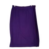 LL - St. John Collection Purple Jacket and Skirt Set Size 12
