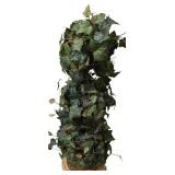 LL - Artificial Topiary Greenery Decor in Ornate Pot