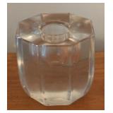 LL - Pair of Crystal Candleholders
