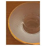 LL - Kosta Boda Limelight Gold Hurricane Candle Holder