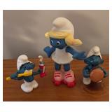 LL - Collection of Vintage Smurf Figurines