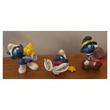 LL - Collection of Vintage Smurf Figurines