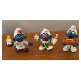 LL - Collection of Vintage Smurf Figurines