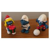 LL - Collection of Vintage Smurf Figurines