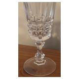 LL - Set of WM Dalton Crystal Stemware