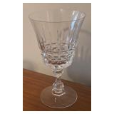 LL - Set of 10 WM Dalton French Verite Crystal Stemware Goblets