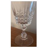 LL - Set of 10 WM Dalton French Verite Crystal Stemware Goblets