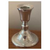 LL - Pair of Duncan & Cipollin Sterling Weighted Candle Holders