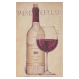 LL - Framed Wine Cellar Print