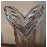 LL - Mikasa Art Deco Crystal Vase