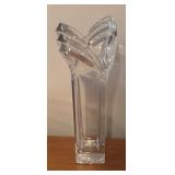 LL - Mikasa Art Deco Crystal Vase