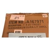 LL - Vickerman 7 Foot Frosted Tannenbaum Dura-lit Artificial Christmas Tree