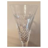 LL - Pair of Waterford Crystal Millennium Happiness Champagne Flutes