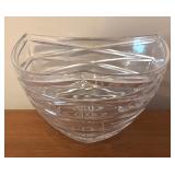 LL - Northwoods Block Crystal Triangular Bowl