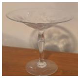 LL - Crystal and Glass Decanter, Compotes, and Stemware