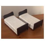 LL - Vintage Doll Furniture Collection with Beds, Dressers, Sofa and More