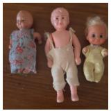 LL - Collection of Vintage Dolls Assorted Styles and Sizes