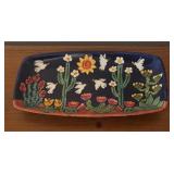 LL - Terry Ann Davis Hand-Painted Ceramic Dish