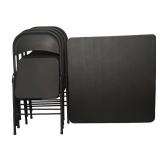 LL - Folding Table with 4 Folding Chairs