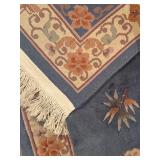 LL - Floral Wool Runner Rug