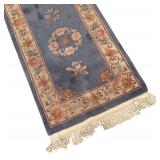 LL - Floral Wool Runner Rug