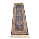 LL - Floral Wool Runner Rug