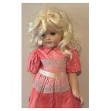 LL -  Vintage Doll with Pretty Pink Dress