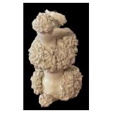 LL - Vintage Porcelain Spaghetti Poodle Figurine