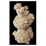 LL - Vintage Porcelain Spaghetti Poodle Figurine