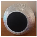 LL - Shimmering Silver Pear Decor