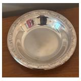 LL - Elegant Vintage Silver Plated Compote and Dish