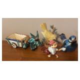 LL - Collection of 4 Vintage Ceramic Figurines by Goebel and More