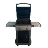 G - Weber Spirit Gas Grill with Side Shelves