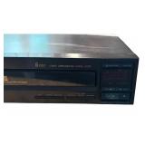LR - Sony CDP-C305 5-Disc Compact Disc Player with Remote