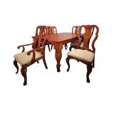 LL - Gorgeous Wooden Dining Table with 6 Matching Chairs