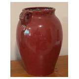 LL - 14 Inch Decorative Conn Crockery Barley Urn with Handles