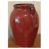 LL - 14 Inch Decorative Conn Crockery Barley Urn with Handles