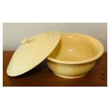 LL -  Fiesta Yellow Covered Serving Bowl Fiesta Yellow Covered Serving Bowl