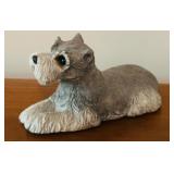 LL - Schnauzer Dog Figurine Pair by Sandicast and Home Studio