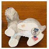 LL - Schnauzer Dog Figurine Pair by Sandicast and Home Studio