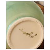 LL - Hand-Painted Ceramic Pitcher with Floral Design