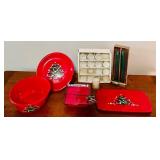 LL - Waechtersbach Classic Christmas Collection Tableware and Candle Set