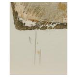 LL - S. Sokolowska Signed Framed Mixed Media Botanical Artwork Print