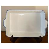 LL - Williams Sonoma Tournesol Italy 14 Inch Plate and Rectangular Baker
