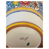 LL - Hand-Painted Italian Ceramic Planter Pot 9 Inch
