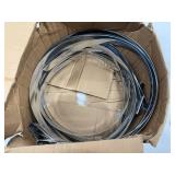 LOT OF 8 FRAME TIES WITH BUCKLE
