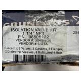GRUNDFOS ISOLATION VALVE KIT