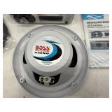 BOSS MARINE AM/FM RECEIVER & SPEAKER PACKAGE