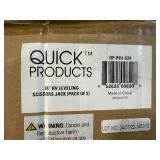 QUICK PRODUCTS RV STABALIZING SCISSOR JACKS