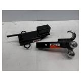 EXTREME MAX HITCH RECIEVER WITH TRIBALL HITCH.
